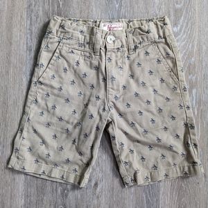 Penguin boys 6 khaki shorts